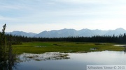 Kluane River Viewpoint, Alaska Highway, yukon