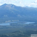 Cowley Lakes vu de Golden Horn, Whitehorse, Yukon, Canada