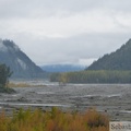 Chilkat River, environs de Haines, Alaska