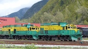 Locomotives du White Pass, Skagway, Alaska