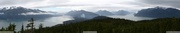 Vue panoramique du Mount Riley, Haines area, Alaska  _180