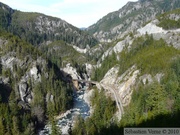 Cheakamus River canyon