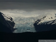 Glacier au nord de Petersburg, Alaska