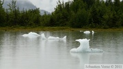 Mendenhall lake, Juneau, Alaska