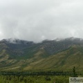 Mount Robert Service, vu de la Dempster Highway, Tombstone Park, Yukon