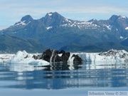 Columbia  bay, Columbia glacier, Prince William sound cruise, Alaska