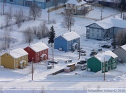 Vue sur Dawson City