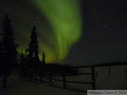 Aurore boréale, Inuvik