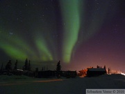 Aurore boréale, Inuvik