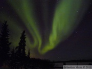 Aurore boréale, Inuvik