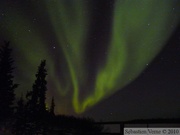 Aurore boréale, Inuvik