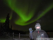 Aurore boréale, Inuvik