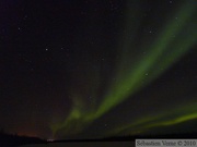 Aurore boréale, Inuvik