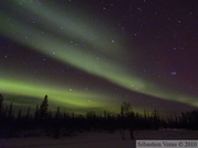 Aurore boréale, Inuvik