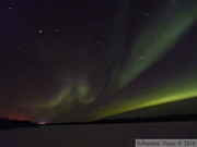 Aurore boréale, Inuvik