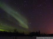 Aurore boréale, Inuvik