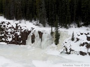 Les anciens rapides sur le Yukon, Miles Canyon, près de Whitehorse