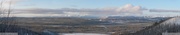 Vue sur les montagnes Ogilvie et le parc Tombstone, depuis la Klondike Highway _180