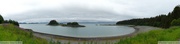 Environs de Juneau, Alaska, plage, panorama