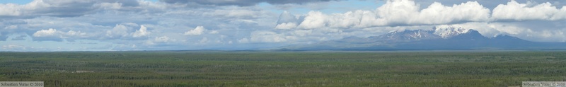 Mount Drum, Wrangell-St Elias range, Richardson highway, Alaska