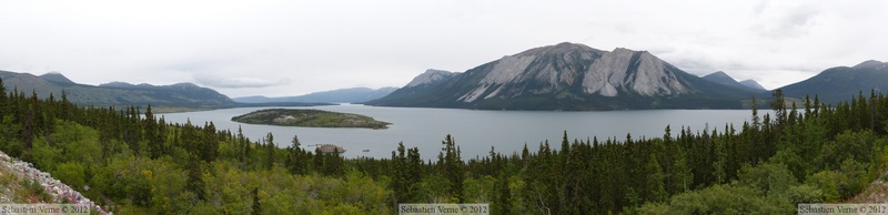 Windy Arm of Tagish Lake and Bove Island _180