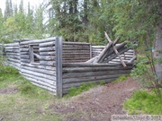 Maison de route, Teslin River, Yukon, Canada