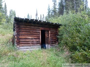 Maison de route, Teslin River, Yukon, Canada