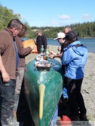 Picnic, Teslin River, Yukon, Canada