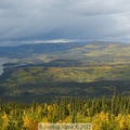 Yukon River vue du Dome, Dawson City, Yukon, Canada  _180