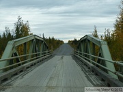 Entrée de la Dempster Highway, Yukon, Canada