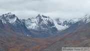 Monolith vu du Grizzli Lake trail, Tombstone Park, Yukon, Canada