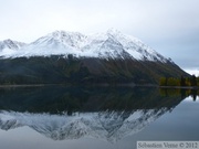 Kathleen Lake et King's Throne, Kluane Park, Yukon, Canada