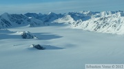 Champs de glace, Kluane Park, Canada, Kluane Glacier Air Tours