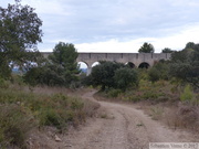 Aqueduc de Comps (effondré depuis)