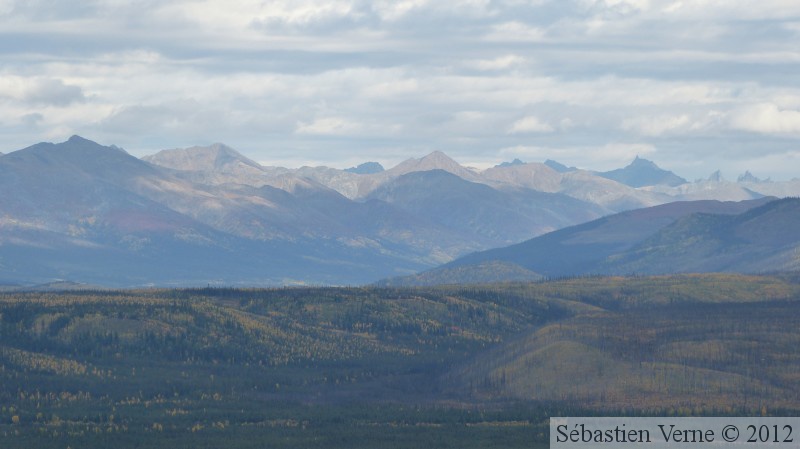 Ogilvie Mountains, Klondike highway, Yukon, Canada