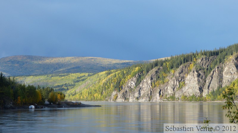 Yukon river, Dawson City, Yukon, Canada