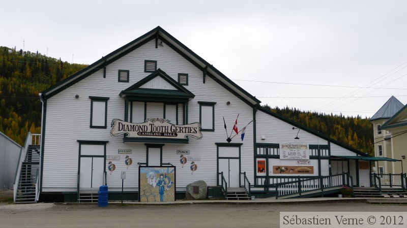 Diamond Tooth Gerties, le casino, Dawson City, Yukon, Canada