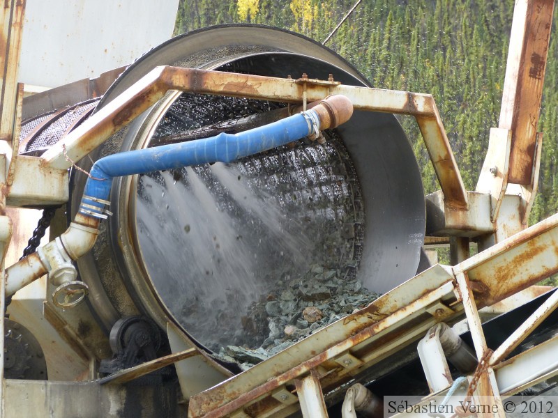 Gold Bottom mine, Hunker Creek, Dawson City, Yukon, Canada